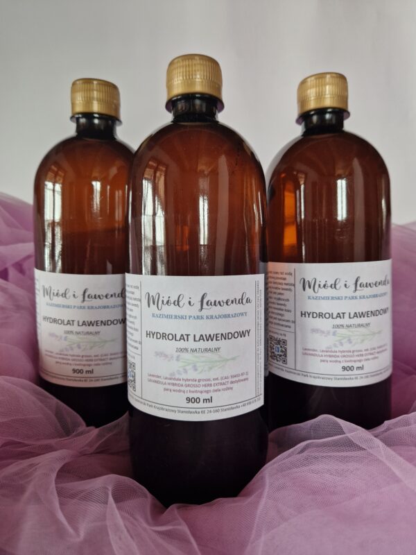 Hydrolat  lawendowy 900ml - opakowanie ekonomiczne