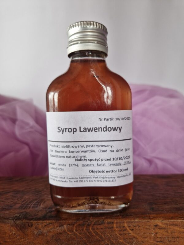 Syrop lawendowy 100ml
