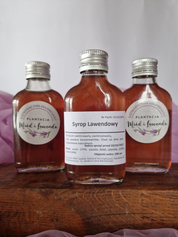 Syrop lawendowy 100ml